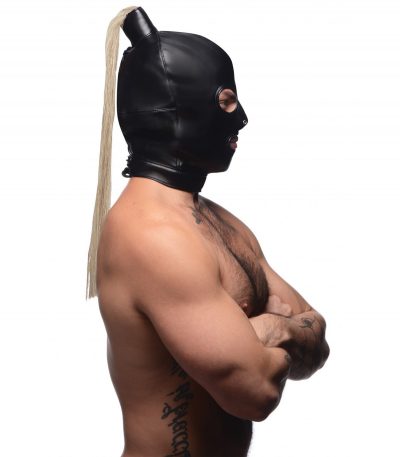 HOOD WITH BLONDE TAIL - Imagen 5