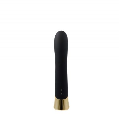 CINNAMON RECHARGEABLE SILICONE VIBRATOR WITH TAPPING RABBIT - Imagen 7