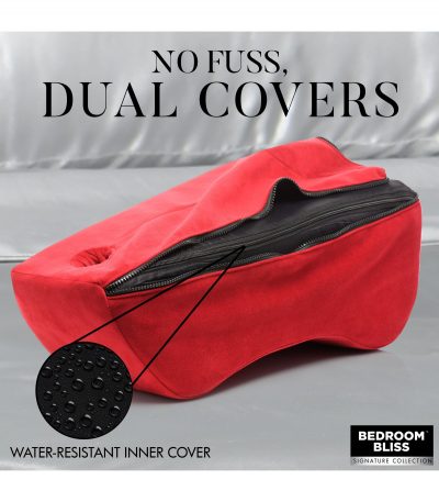 CUSHION WITH WAND SUPPORT RED - Imagen 4