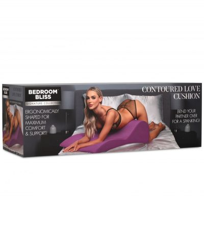 CONTOURED LOVE CUSHION LILAC CUSHION - Imagen 2