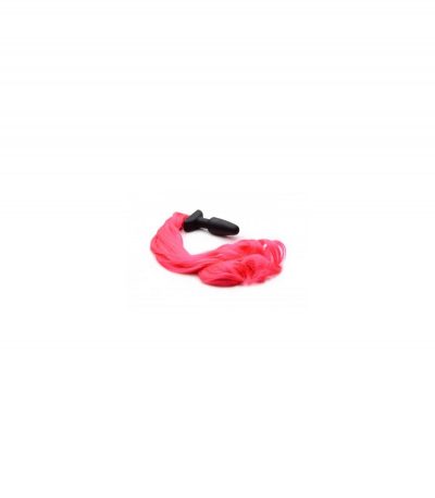 PONY TAIL PLUG SILICONE INTENSE PINK - Imagen 3