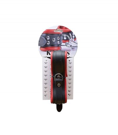 5 CM RED/BLACK NECKLACE - Imagen 2