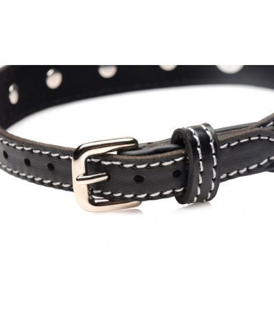 RED STONES CHOKER NECKLACE WITH RING - Imagen 6