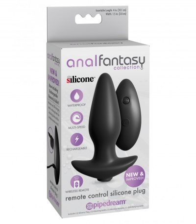 COLLECTION REMOTE CONTROL SILICONE PLUG BLACK - Imagen 2