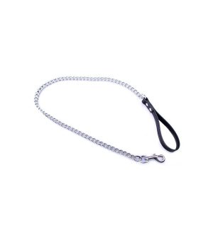 BLACK STEEL LEASH S 105 CM