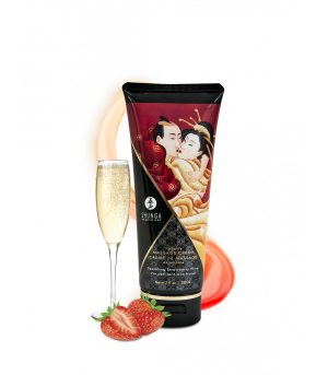 CHAMPAGNE STRAWBERRY MASSAGE CREAM 200ML