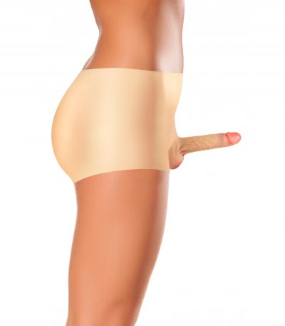 PANTS WITH REALISTIC HOLLOW PENIS SIZE S/M - Imagen 4