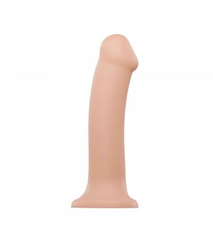 DILDO WITH SUCTION CUP SUITABLE HARNESS DUAL DENSITY FLEXIBLE XL