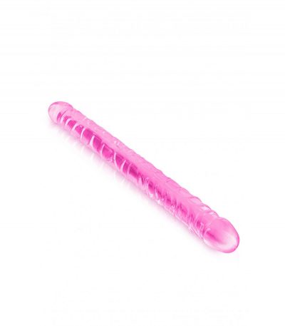 PINK DOUBLE DILDO 34 CM - Imagen 2