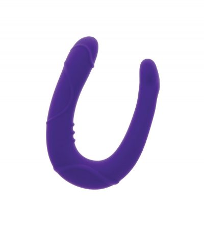 VOGUE SILICONE DOUBLE DILDO 30 CM PURPLE - Imagen 3