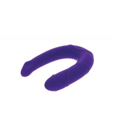 VOGUE SILICONE DOUBLE DILDO 30 CM PURPLE - Imagen 4