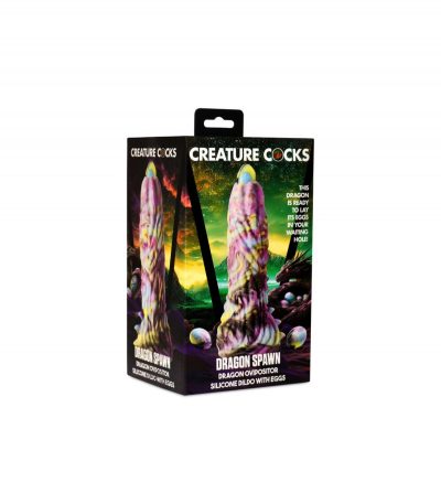 DILDO DRAGON SPAWN OVIPOSITOR DILDO W/ EGGS - Imagen 2