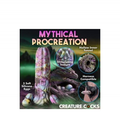 DILDO DRAGON SPAWN OVIPOSITOR DILDO W/ EGGS - Imagen 7