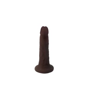 EASY RIDERS THIN CHOCOLATE DILDO 15'25 CM
