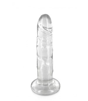 DILDO JELLY L CLEAR 18 CM