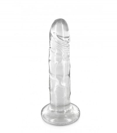 DILDO JELLY L CLEAR 18 CM