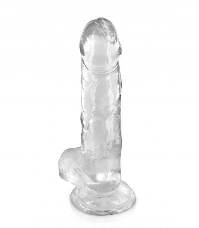 DILDO JELLY L CLEAR 20 CM - Imagen 3