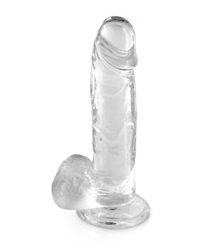 DILDO JELLY L CLEAR 20 CM
