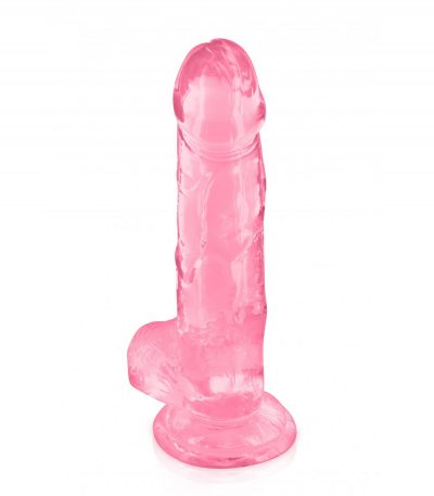 DILDO JELLY L PINK 20 CM - Imagen 2
