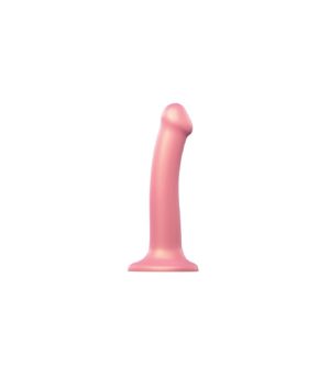 DILDO MONO DENSITY METALLIC PINK M