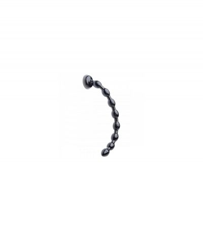 WAVE DILDO WITH SUCTION CUP 50"8 CM BLACK - Imagen 3