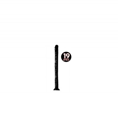 DILDO PENIS W/ SUCTION CUP 50"8 CM BLACK