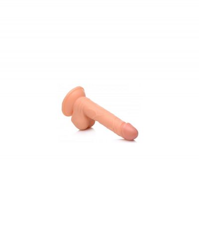 REALISTIC DILDO W/ TESTICLES 16'5 CM FLESH - Imagen 3