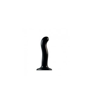 SILICONE DILDO POINT STIMULATOR P/G BLACK L
