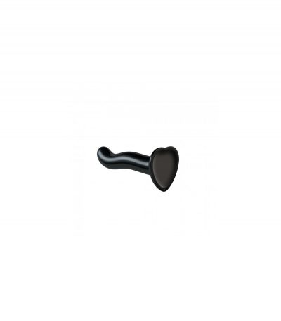 SILICONE DILDO POINT STIMULATOR P/G BLACK S - Imagen 6
