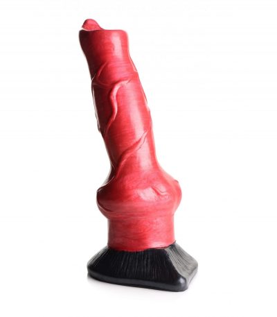 HELL-HOUND CANINE SILICONE DILDO 19 CM X 6 CM - Imagen 2