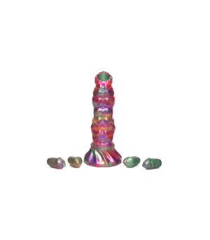 OVIPOSITOR LARVA SILICONE DILDO WITH EGG