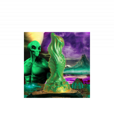 ALIEN NEBULA SILICONE DILDO - Imagen 4