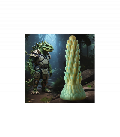 STEGOSAURUS SPIKY REPTILE SILICONE DILDO - Imagen 3
