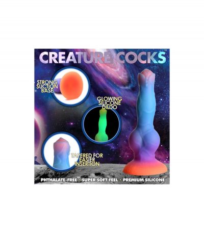 DILDO SPACE COCK GLOW-IN-THE-DARK ALIEN DIL - Imagen 4
