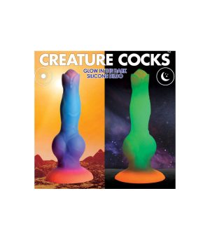 DILDO SPACE COCK GLOW-IN-THE-DARK ALIEN DIL