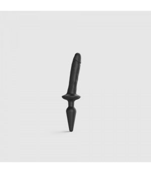 DILDO SWTICH PLUG-IN REALISTIC BLACK S