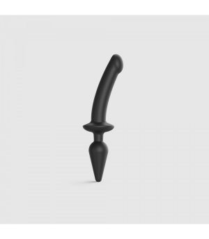 DILDO SWTICH PLUG-IN-SEMI-REALISTIC BLACK L