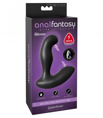 ELECTRO STIM PROSTATE VIBE BLACK - Imagen 2