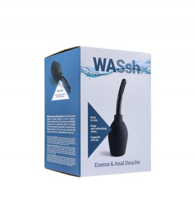 BLACK ANAL CLEANING ENEMA 310 ML - Imagen 4