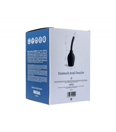 BLACK ANAL CLEANING ENEMA 310 ML - Imagen 5