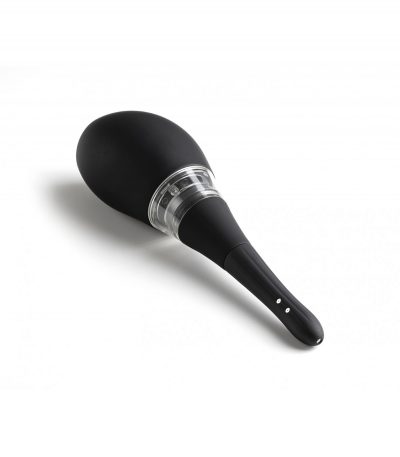 BLACK ANAL CLEANING ENEMA USB 300 ML - Imagen 3