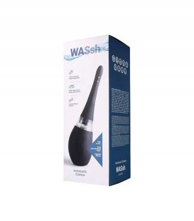BLACK ANAL CLEANING ENEMA USB 300 ML - Imagen 6