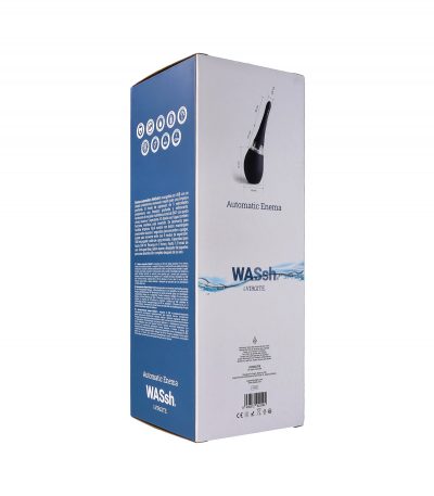 BLACK ANAL CLEANING ENEMA USB 300 ML - Imagen 7