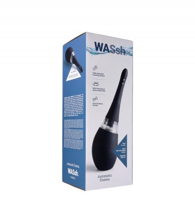 BLACK ANAL CLEANING ENEMA USB 300 ML - Imagen 8