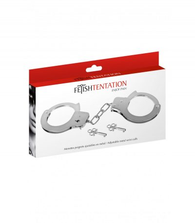 ADJUSTABLE METAL HANDCUFFS - Imagen 2
