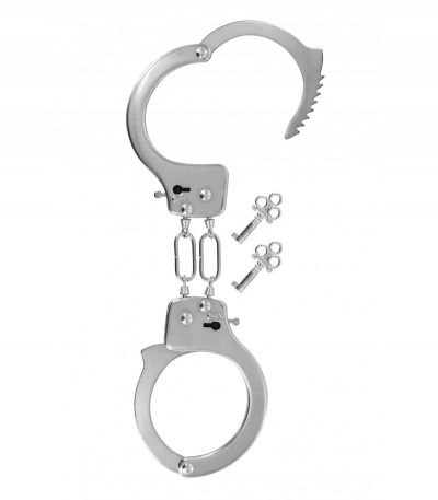 SHORT METAL HANDCUFFS FOR BEGINNERS - Imagen 3