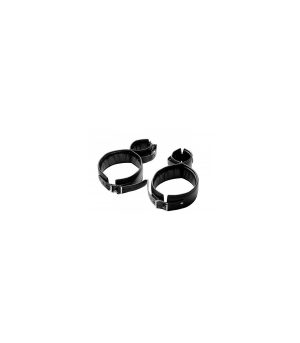 BLACK THIGH CUFFS