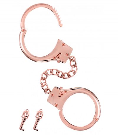 PREMIUM METAL PINK HANDCUFFS - Imagen 3