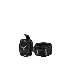 ANKLE CUFFS 5 CM BLACK