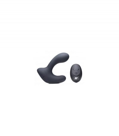 ROUND AND TURN AND PULSATORY USB PROSTATE STIMULATOR WITH REMOTE